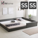 인홈 라온 슬림형 저상형 패밀리침대 SS+SS [7존독립스프링] - 에누리 가격비교