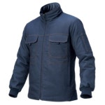 겨울 작업복점퍼 지벤 ZB-J2153 솜패딩 면함유 청지 방한복 건설 제조 현장실무형 M - 에누리 가격비교