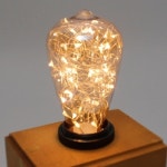 공간LED LED 골드 은하수 XT64 에디슨전구 전구색 3W - 에누리 가격비교