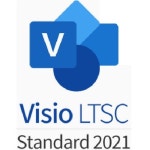 마이크로소프트 Visio Standard LTSC 2021 기업용 [라이선스] - 에누리 가격비교