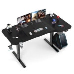 호몰 L자 높이조절 모션 게이밍 책상 [1600x750] - 에누리 가격비교