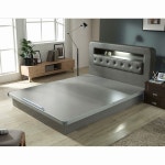 세진침대 레프리 PU가죽 평상형 LED침대 K [매트별도] - 에누리 가격비교