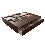 삼익가구 아벨라 프리미엄 빅수납 호텔 LED침대 K+협탁2개 [SB필로우탑7존독립] - 에누리 가격비교