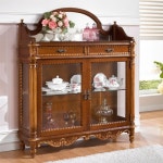 진영가구 밀란 엔틱 장식장 - 에누리 가격비교