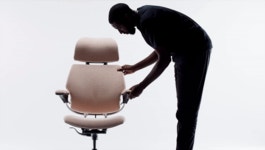 휴먼스케일 프리덤 헤드레스트 천연가죽 의자 [크롬바디] - 에누리 가격비교