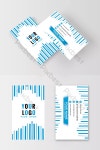 블루 크리 에이 티브 라인 명함 PNG PSD 무료 다운로드 - Pikbest