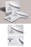흰색 크리 에이 티브 라인 텍스처 하이 엔드 명함 PNG PSD 무료 다운로드 - Pikbest