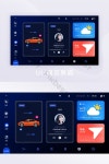 다크 주 기술 블루 카 멀티미디어 UI 인터페이스 유저인터페이스 PNG PSD 무료 다운로드 - Pikbest