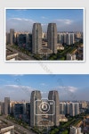 도시 건축 운남 곤명 쌍둥이 빌딩 사진 사진 사진 PNG JPG 무료 다운로드 - Pikbest