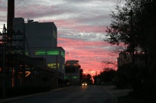 Gainesville, FL : sunset over powerplant photo, picture, image (Florida) at city-data.com