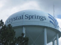 Crystal Springs, MS : Crystal Springs, Community Water Tower photo, picture, image (Mississippi) at city-data.com