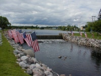 Medford, WI : Dam on the Black River downtown Medford, WI photo, picture, image (Wisconsin) at city-data.com