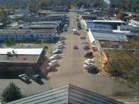 Mendenhall, MS : Mendenhall Ms main street as seen from bell tower of county court house photo, picture, image (Mississippi) at... 