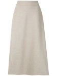     Alcaçuz high-waisted skirt in neutrals - Wheretoget