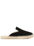     Manebi flat espadrilles in black - Wheretoget