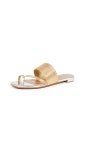     Aquazzura So Nude 85 Sandals in gold - Wheretoget