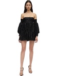     AMEN Sequined Mini Dress in black - Wheretoget