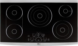 LG STUDIO 36 Built-In Electric Cooktop Stainless steel LSCE365ST - Best Buy