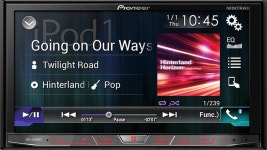Pioneer 7 Android Auto/Apple CarPlay™ Built-in Bluetooth In-Dash CD/DVD/DM Receiver Black AVH-4201NEX - Best Buy