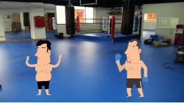 작품 - 복서의 하루 : 엔트리