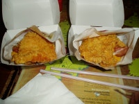 자유 게시판 - KFC 징거더블다운버거 시식기