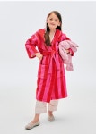 [필리 플레이스]테리 키즈 로브 Terry Kids Robe Pink Red [W CONCEPT]