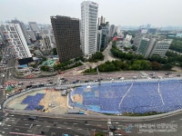 영등포2빗물펌프장 신설 관련 유입관로 설치공사(영등포로터리 구간 내) > 건설사업정보 > 시정정보 > 정보소통광장 영등포2빗물펌프장 신설 관련... 