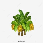 빠나나, 바나나 클립 아트, 바나나, 장식 PNG 일러스트 및 PSD 이미지 무료 다운로드 - Pngtree