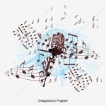마이크 배경 일러스트 노래방, 레저 및 엔터테인먼트, 악기, 드럼 PNG 일러스트 및 PSD 이미지 무료 다운로드 - Pngtree