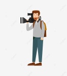 사진 일러스트 작가, 사진 작가, 사진을 찍다, 카메라맨 PNG 일러스트 및 PSD 이미지 무료 다운로드 - Pngtree