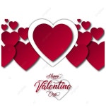 마음으로 해피 발렌타인 데이 카드, 애인, 배경, 모드 PNG, 일러스트 및 벡터 에 대한 무료 다운로드 - Pngtree