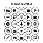 미디어아이콘 일러스트 | PNG 아이콘 | Pngtree에 무료 다운로드