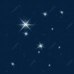 푸른 별빛 일러스트, 별, 별빛, 빛 PNG 일러스트 및 PSD 이미지 무료 다운로드 - Pngtree