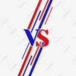 파란색 V 대 빨간색 S, 대 편지, 파란색 대 빨간색, Vs PNG 일러스트 및 PSD 이미지 무료 다운로드 - Pngtree