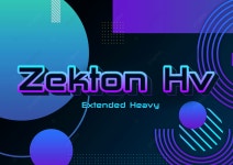 젝톤 글꼴, 영문 글꼴 - Pngtree