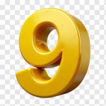 3d 편지 9, 3d 편지, 편지, 아즈 PNG 일러스트 및 이미지 에 대한 무료 다운로드 - Pngtree