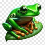 녹색 개구리, 녹색 개구리, 자연, 동물 PNG 일러스트 및 이미지 에 대한 무료 다운로드 - Pngtree