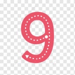 숫자 9 벡터, 숫자, 숫자 9, 아홉 PNG, 일러스트 및 벡터 에 대한 무료 다운로드 - Pngtree
