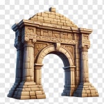 3d 고대 아치, 고대 아치, 아치, 고대 3d PNG 일러스트 및 이미지 에 대한 무료 다운로드 - Pngtree