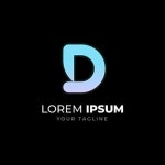 D 로고 디자인 템플릿 1, 편지, 디, 심벌 마크 PNG, 일러스트 및 벡터 에 대한 무료 다운로드 - Pngtree