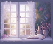 열린 창 일러스트, 창 클립 아트, 창문, 윈도우 풍경 PNG 일러스트 및 PSD 이미지 무료 다운로드 - Pngtree