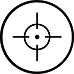Sight, aim PNG transparent image download, size: 980x982px Sight, aim PNG image with transparent background