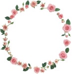 Floral frame PNG Floral frame PNG image with transparent background