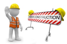 Under construction PNG images label free download