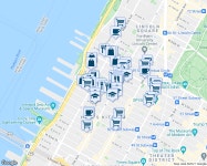 550 West 54th Street, New York NY - Walk Score