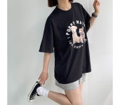 프리티윤 [오버핏] 퍼피메이트 반팔 티셔츠 - 3color