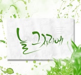 일러스트 - 클립아트코리아 :: 통로이미지(주) __적합한콘텐츠,문자,백그라운드,번짐,손글씨,수채화,초록색,캘리그래피,컬러풀,페인터,포스터