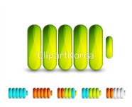 일러스트 - 클립아트코리아 :: 통로이미지(주) __적합한콘텐츠,다양함,디자인소스,배터리,사람없음,색,인포그래픽,일러스트,컬러풀,프레임