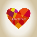 일러스트 - 클립아트코리아 :: 통로이미지(주) __적합한콘텐츠,무늬,사람없음,사랑,색,일러스트,하트
