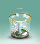 합성·편집 - 클립아트코리아 :: 통로이미지(주) 3D,IT,__적합한콘텐츠... 빌딩,사람없음,아이디어,열기구,오브젝트,자동차,컨셉,태양,투명,합성이미지